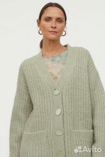 Кардиган шерстяной H&m Альпака