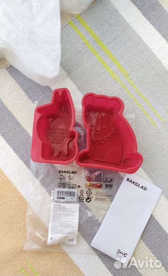 Силиконовые формы для выпечки, Икеа