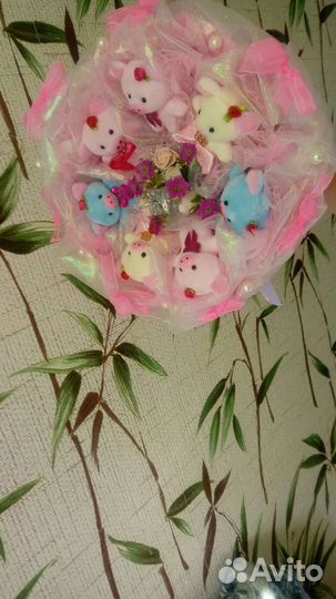 Букет из мягких игрушек