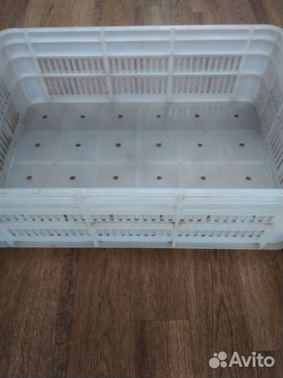 Пищевой пластиковый ящик 1 шт