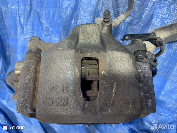 Тормозные колодки на toyota mark X GRX135 4grfse