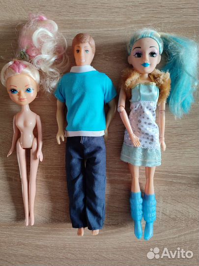 Куклы Барби 90-х, Монстр хай, Братц, Winx