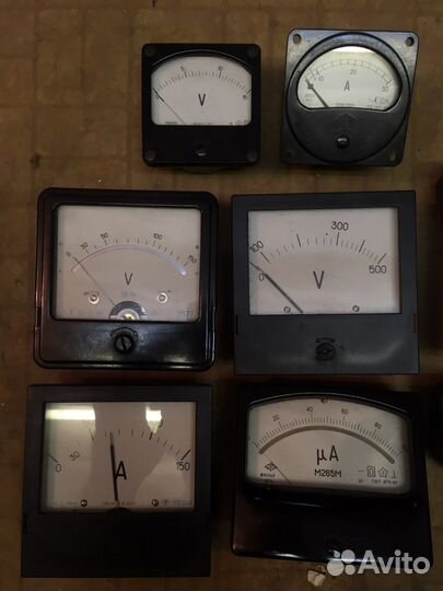 Вольтметры и амперметры