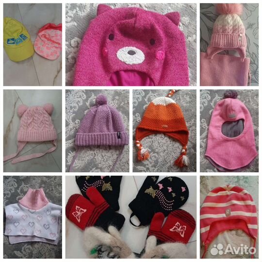 Головные уборы на девочку