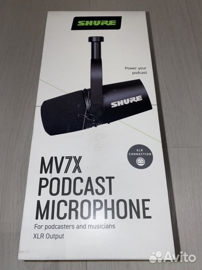 Новый микрофон Shure MV7X