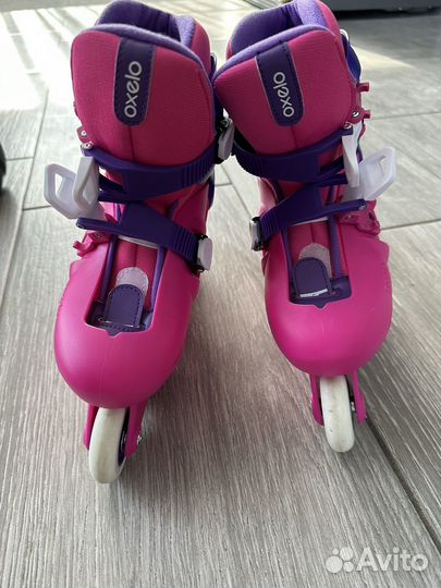 Роликовые коньки детские размер 30-32