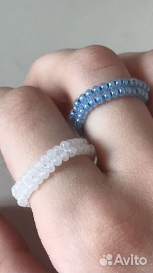 Кольцо из бисера