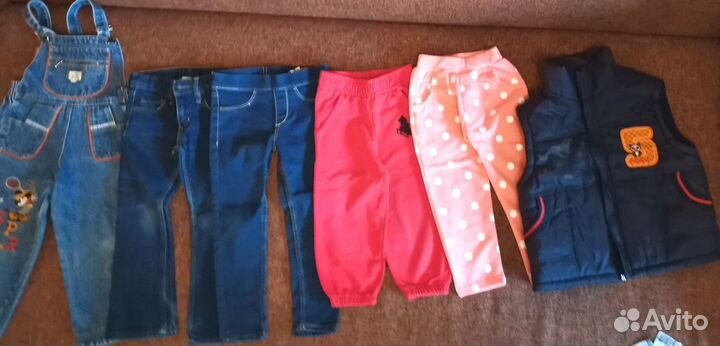 Вещи пакетом на девочку 92 98