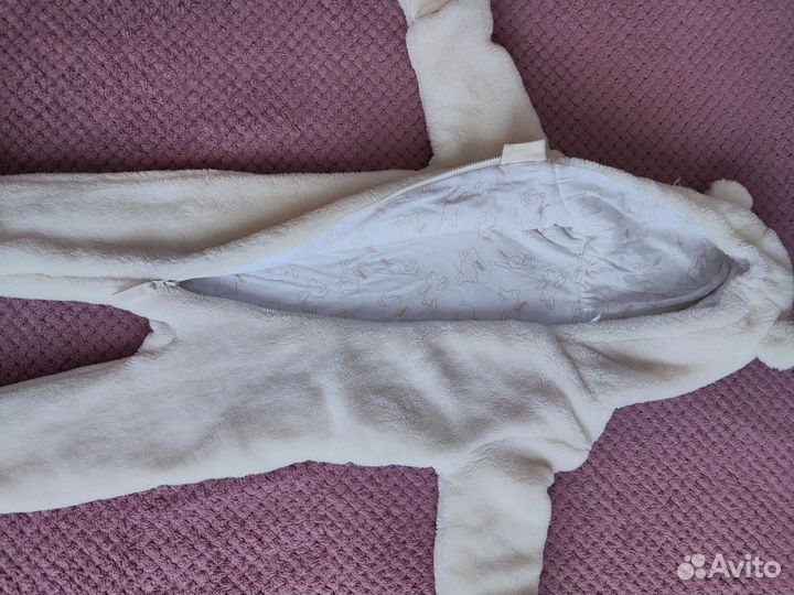 Комбинезон детский плюшевый