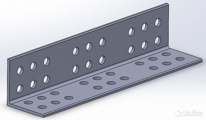 Установка для обработки уголка и полосового прокат