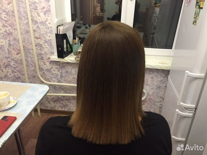 Восстановление волос, кератин, ботокс, нанопластик