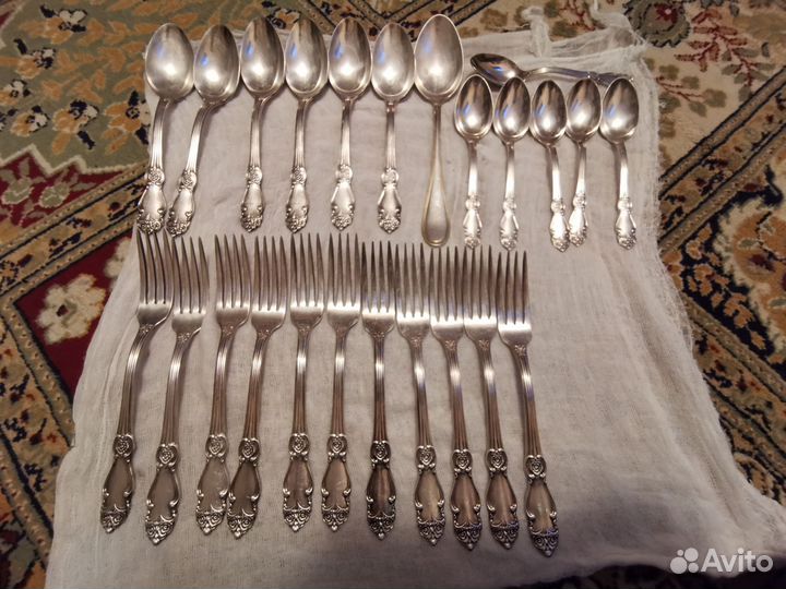 Ложки мельхиоровые СССР