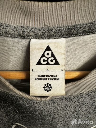 Лонгслив nike acg