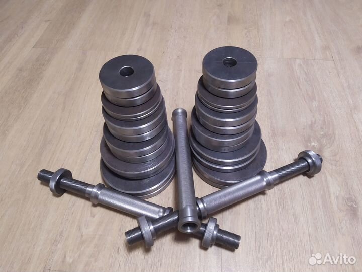 Гантели до 20 кг. или мини штанга