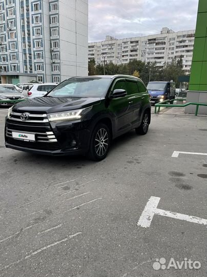 Toyota Highlander 3.5 AT, 2017, 185 000 км