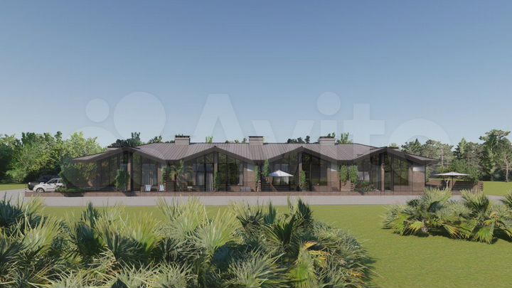 Таунхаус 45 м² на участке 1 сот.