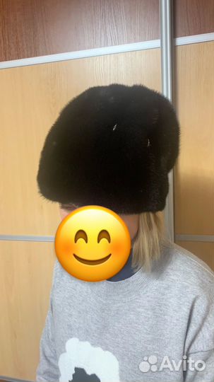 Шапка норковая женская новая