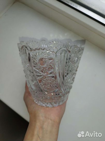 Ваза хрустальная СССР