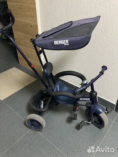 Велосипед коляска с ручкой