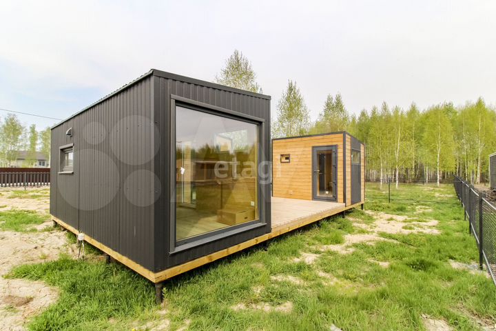 Дача 34 м² на участке 6,1 сот.