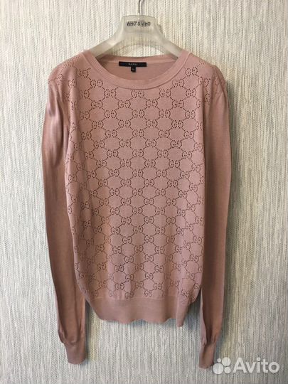 Шелк хлопок свитер Gucci оригинал