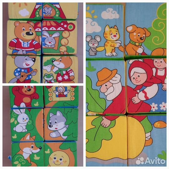 Кубики мякиши