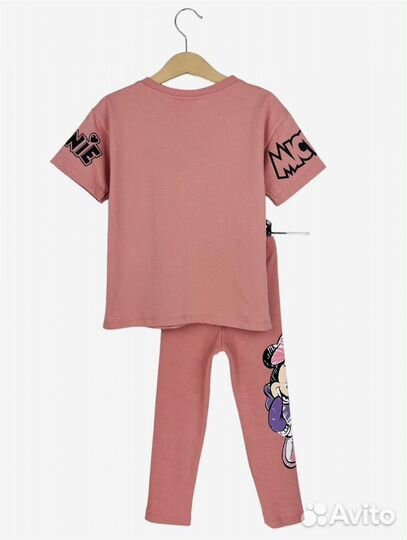 Костюм Zara футболка и лосины Minnie