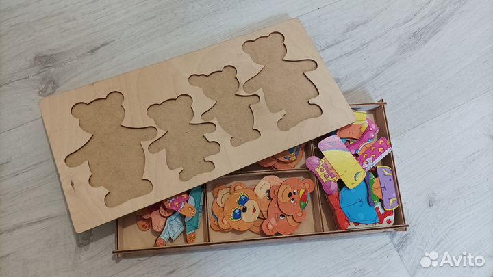 Игрушки и кни развивающие пакетом