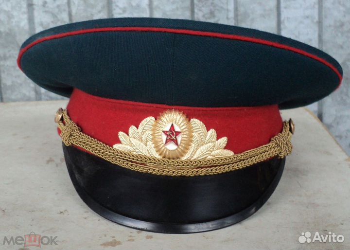 Фуражка са СССР офицеры-мотострелковые войска- пар
