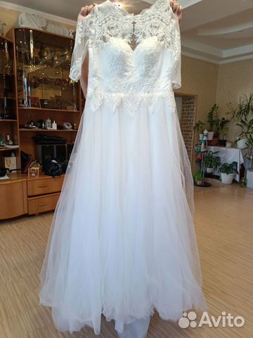 Новое свадебное платье 48 50