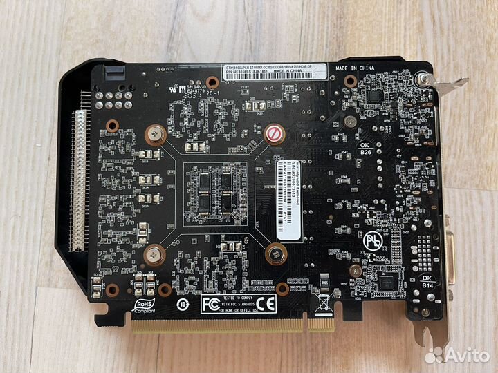 Palit GeForce GTX 1660 Super StormX