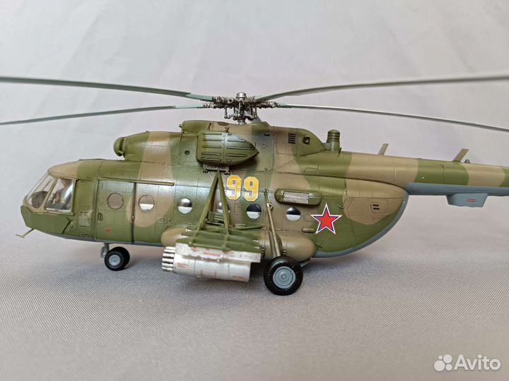 Модель вертолета Ми-8мт