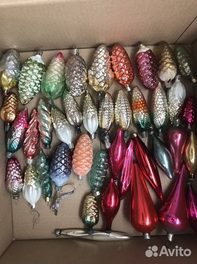 Елочные игрушки СССР