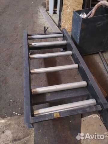 Роликовый стенд для замены акб ричтрака