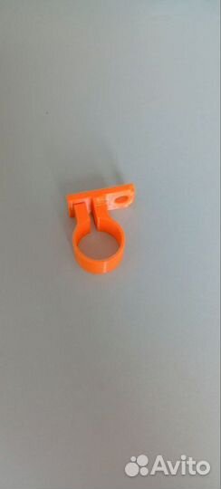 Крепёж на раму для держателя удилища