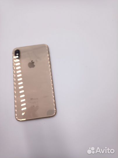 Корпус iPhone XS Max золотой оригинал снятый с раз