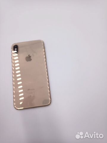 Корпус iPhone XS Max золотой оригинал снятый с раз