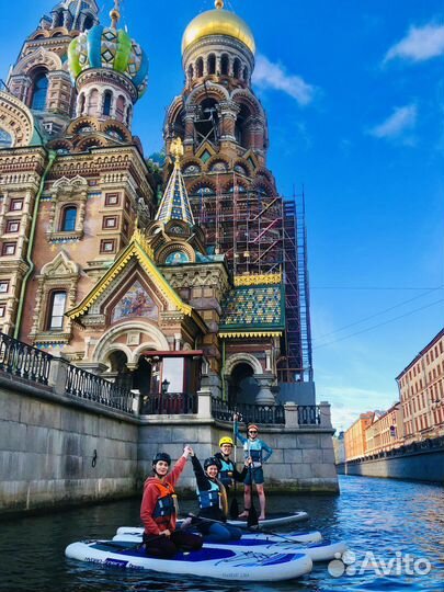 Сап прогулка Исторческий центр СПБ