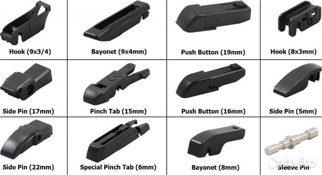 Щётка стеклоочистителя бескаркасная 500мм