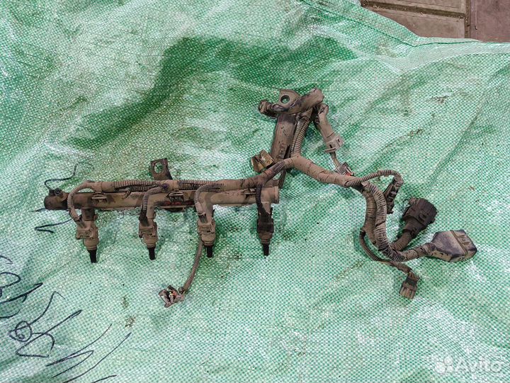 Форсунки с рампой в сборе kia rio 1