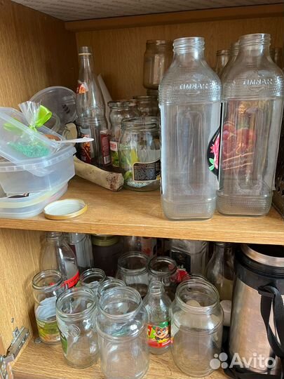 Отдам банки стеклянные