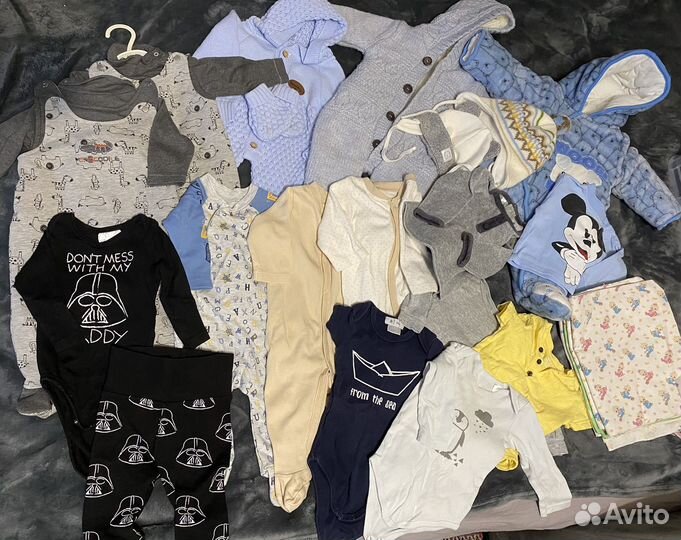 Одежда на мальчика 3-6 месяцев