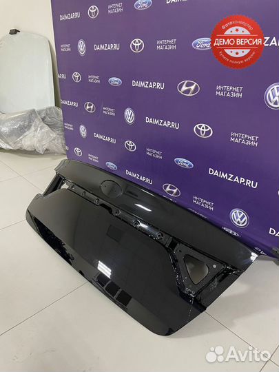 Крышка багажника Kia Rio 4 (2017-2020) черный