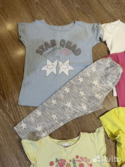 Пакет одежды для девочки на 6-7 лет