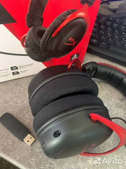 Игровые наушники hyperx cloud 2 wireless