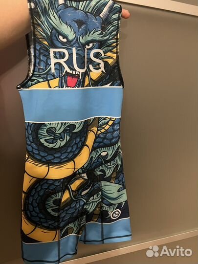 Борцовское трико 128-134