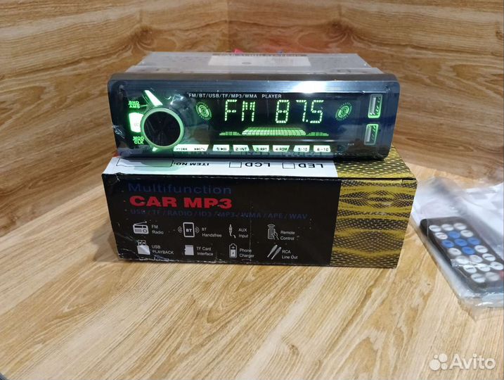 Новая магнитола с Bluetooth