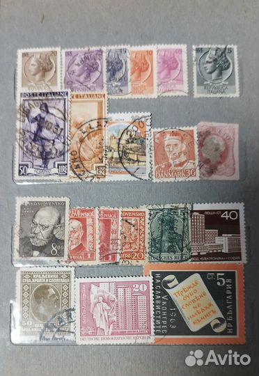 Иностранные почтовые марки