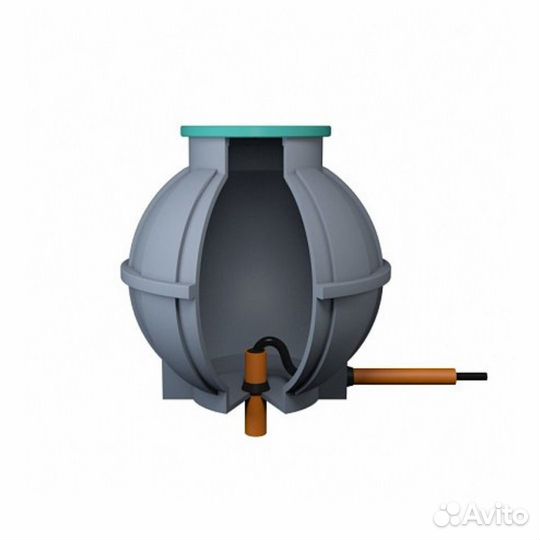 Кессон пластиковый для скважины