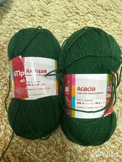 Пряжа троицкая акация